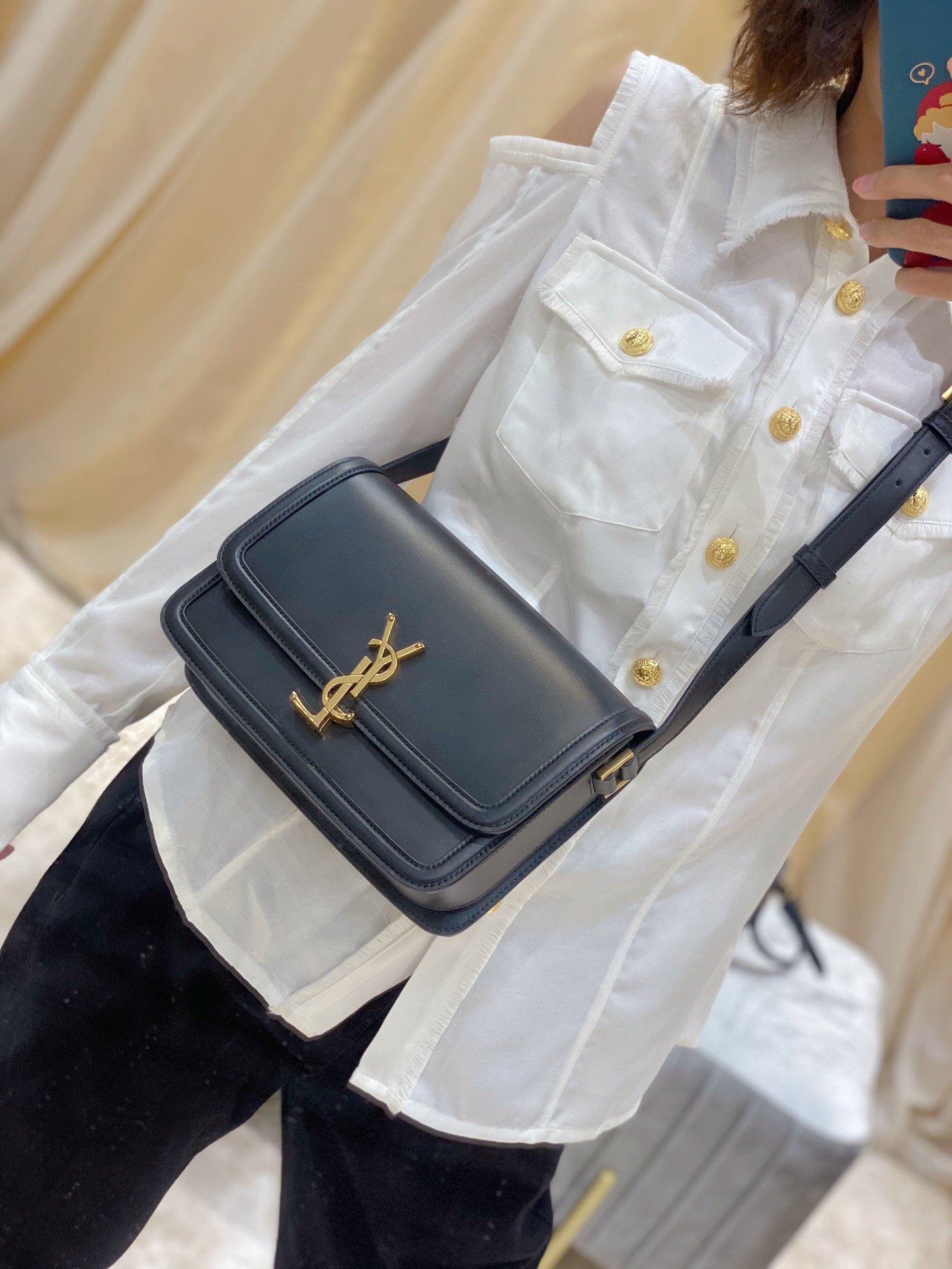 YSL Solferino Box Bag