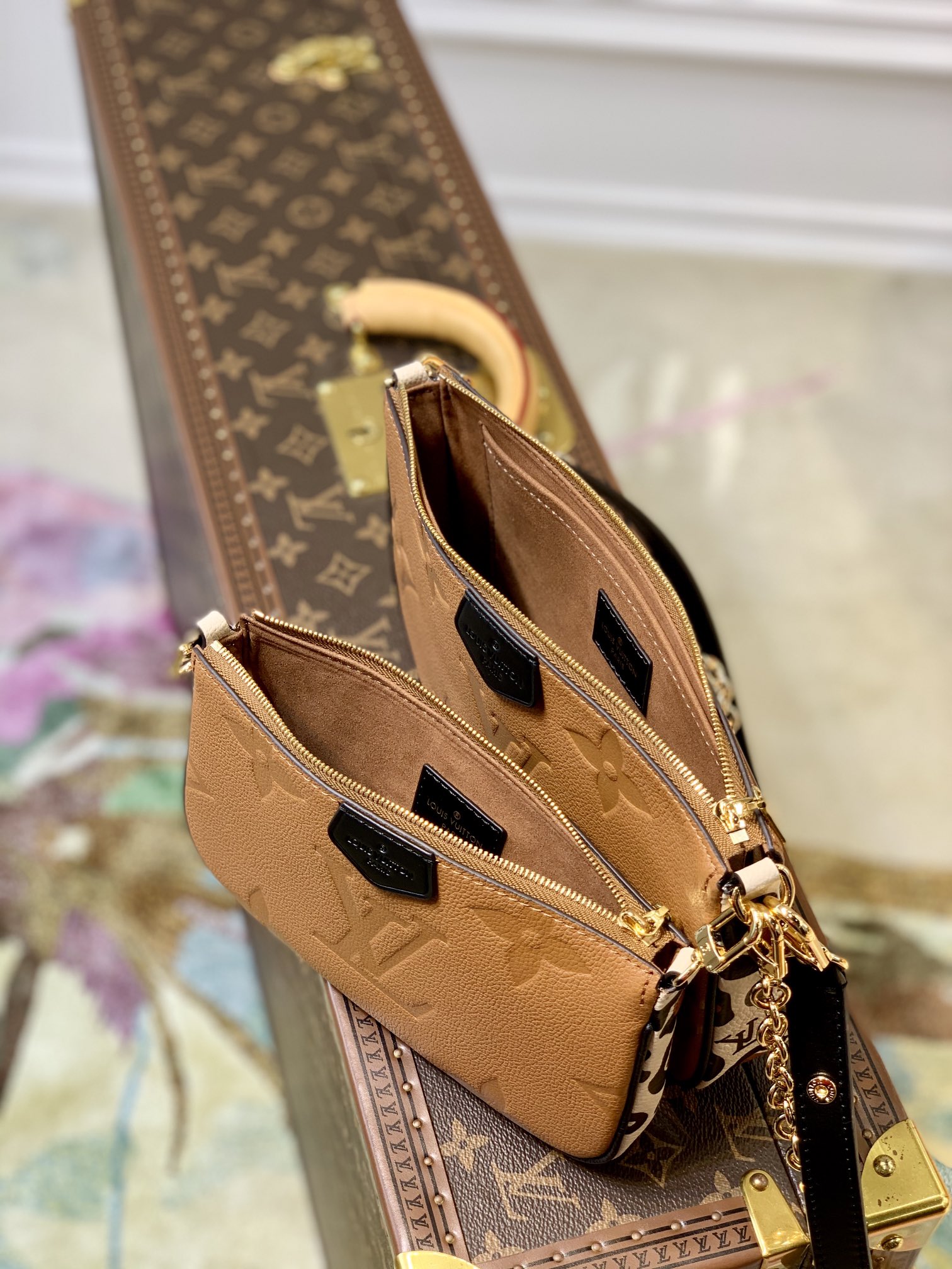 l**is V*t*n multi pochette accessoires-25*13&20*11*10cm