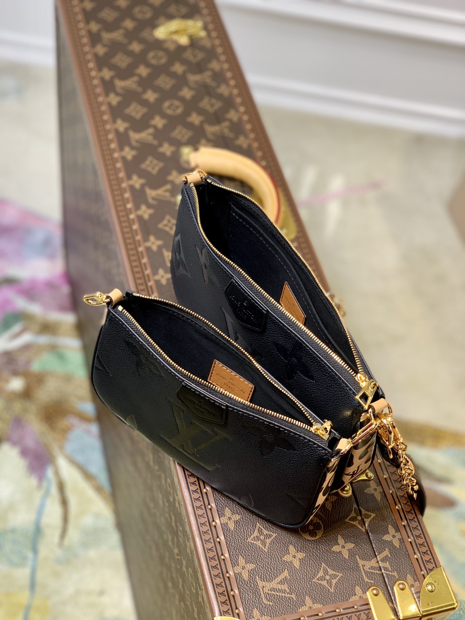 l**is V*t*n multi pochette accessoires-25*13&20*11*10cm