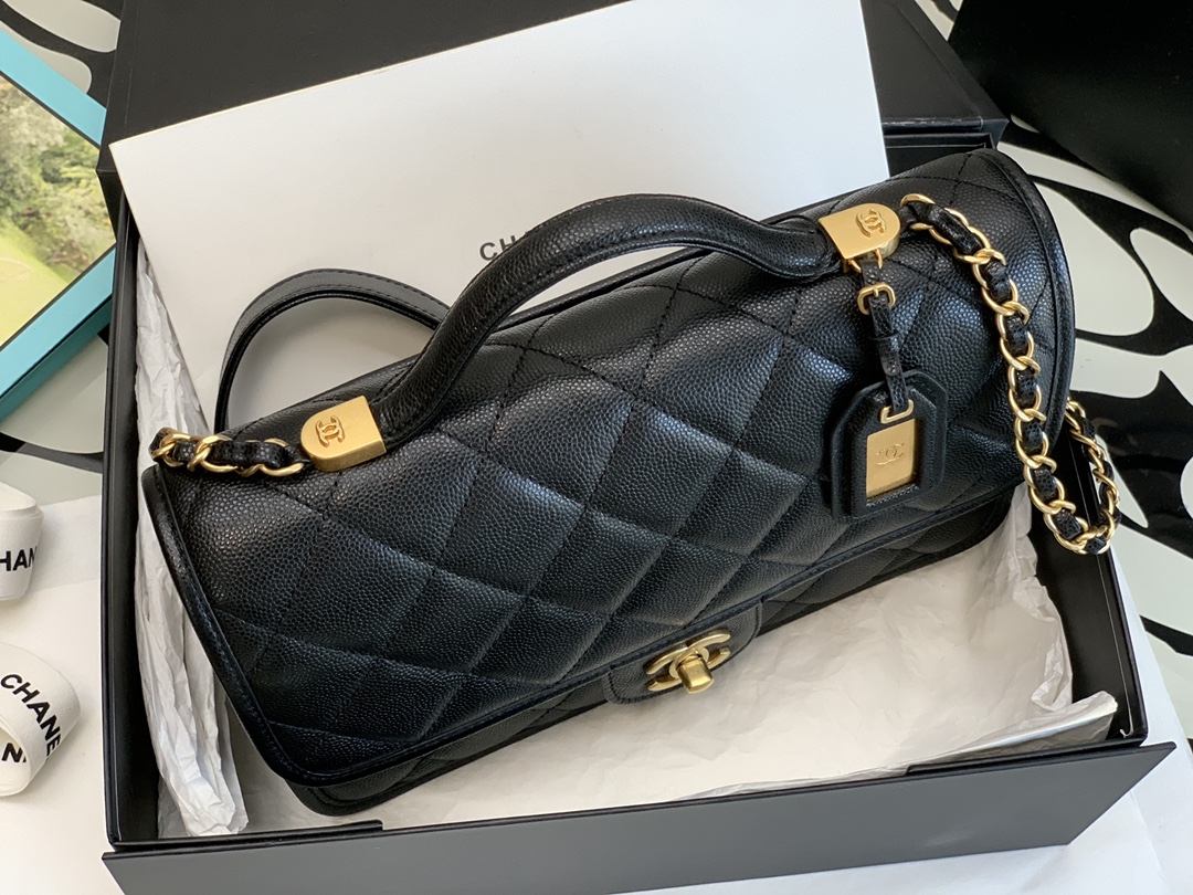 Ch@nel Flap Bag-25*21*7CM