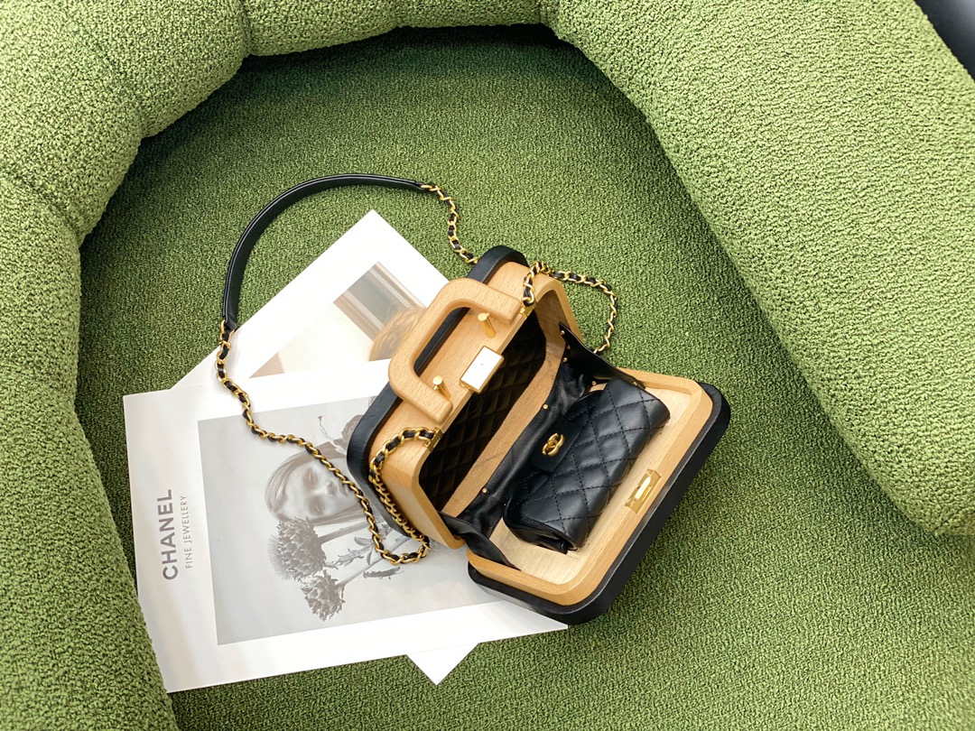 Ch@nel Vanity Bag-17x12x7CM