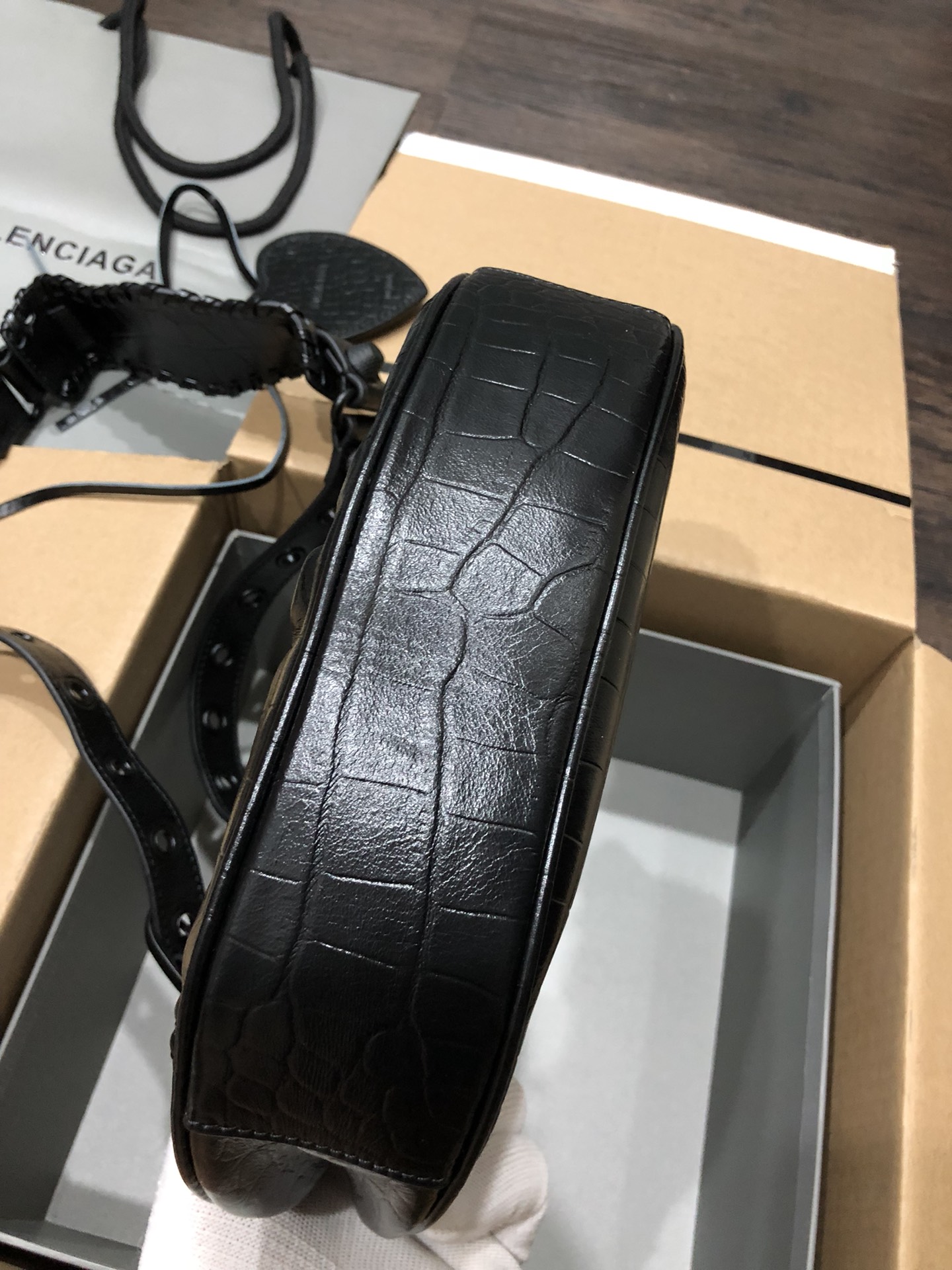 Balenciag Le Cagole Handbags-Crocodile-26*16*10CM