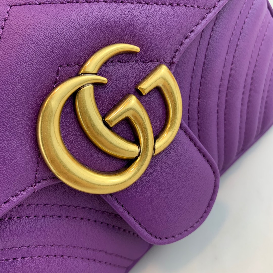 G*u*i marmont bag-14*23*6cm