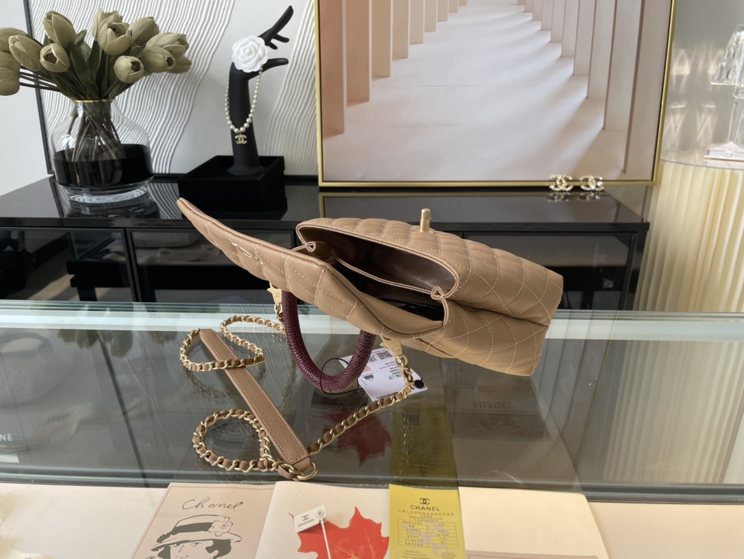 Ch@nel Coco Handlebag-23CM