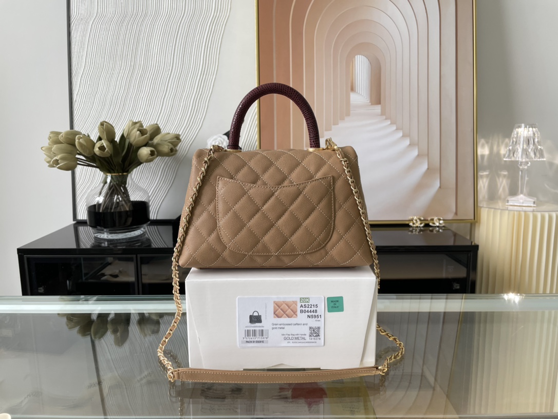 Ch@nel Coco Handlebag-23CM