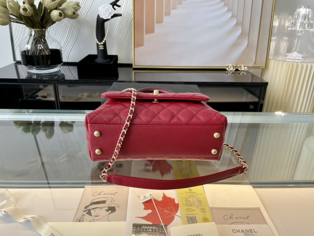 Ch@nel Coco Handlebag-23CM