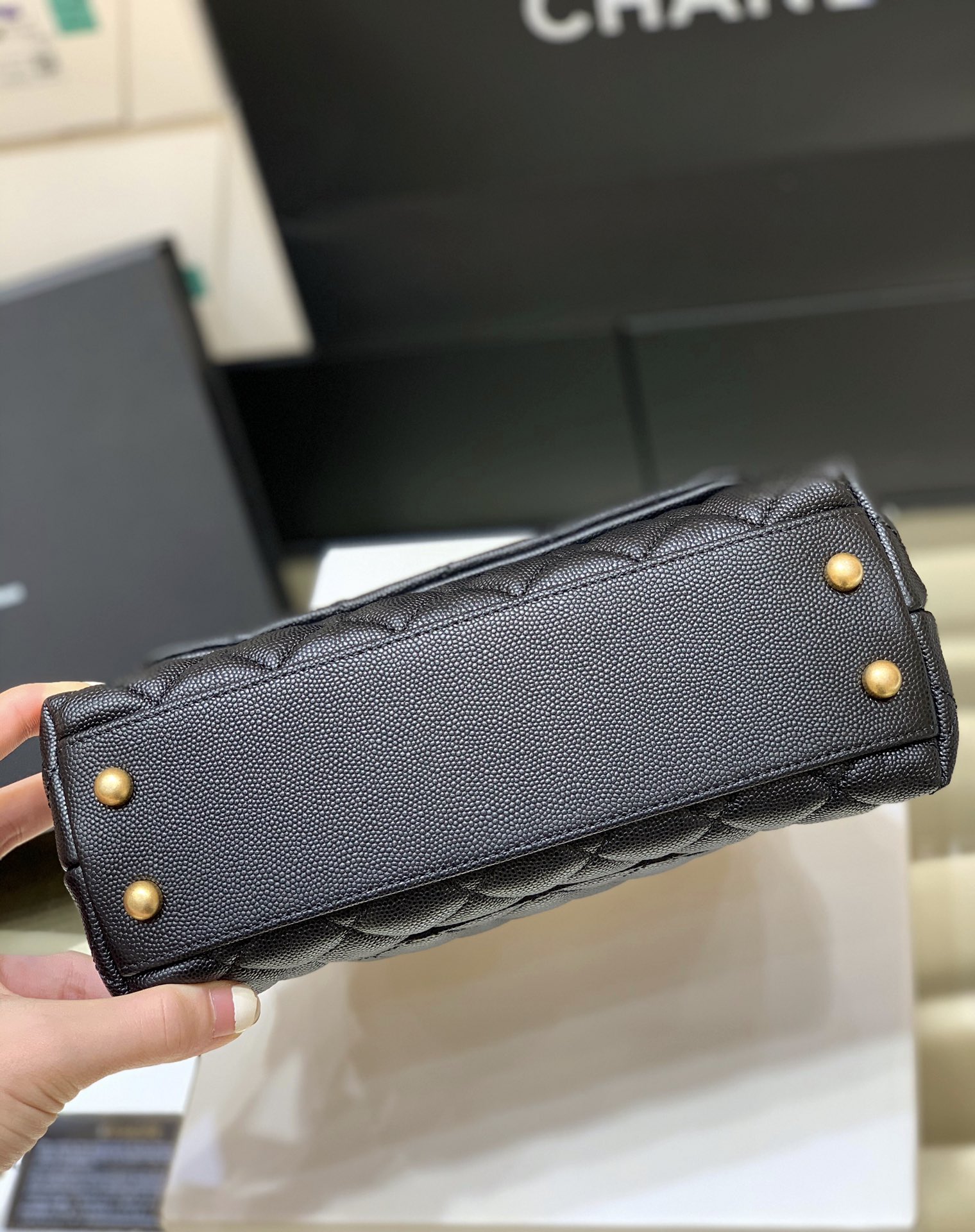 Ch@nel Coco Handlebag-23CM