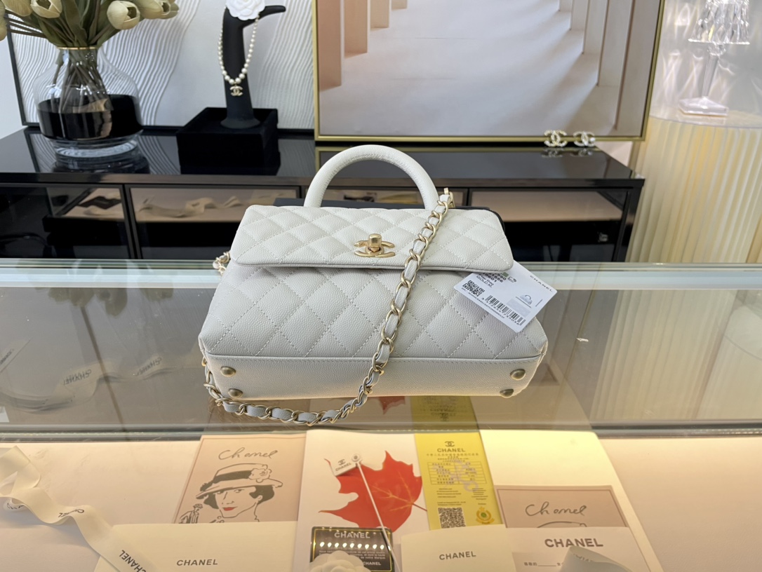 Ch@nel Coco Handlebag-23CM