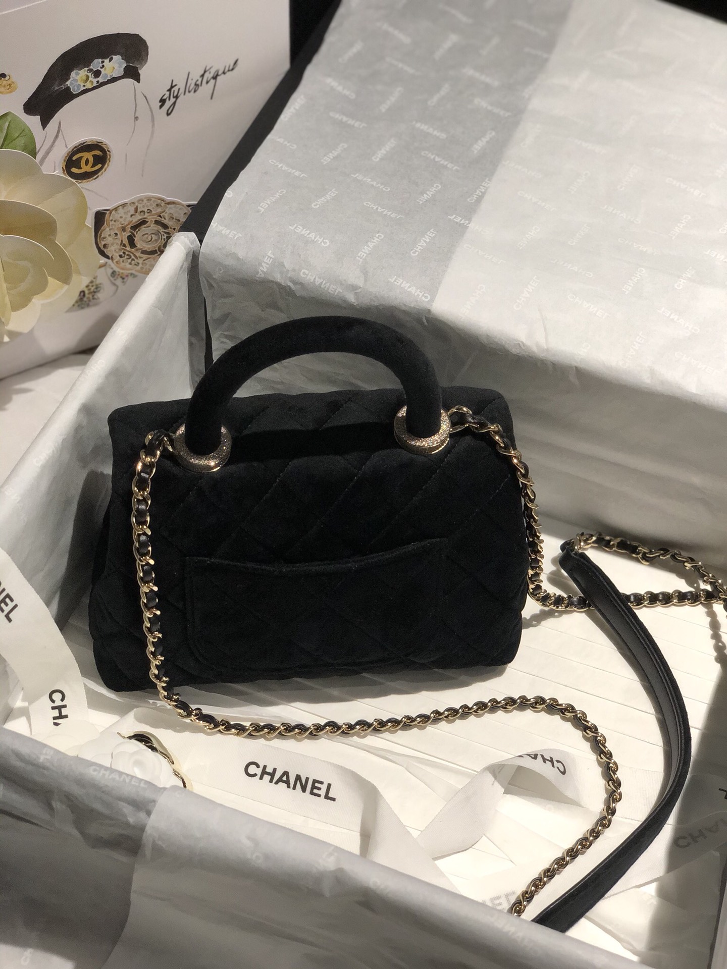 Ch@nel Coco Handlebag-13*19*9CM