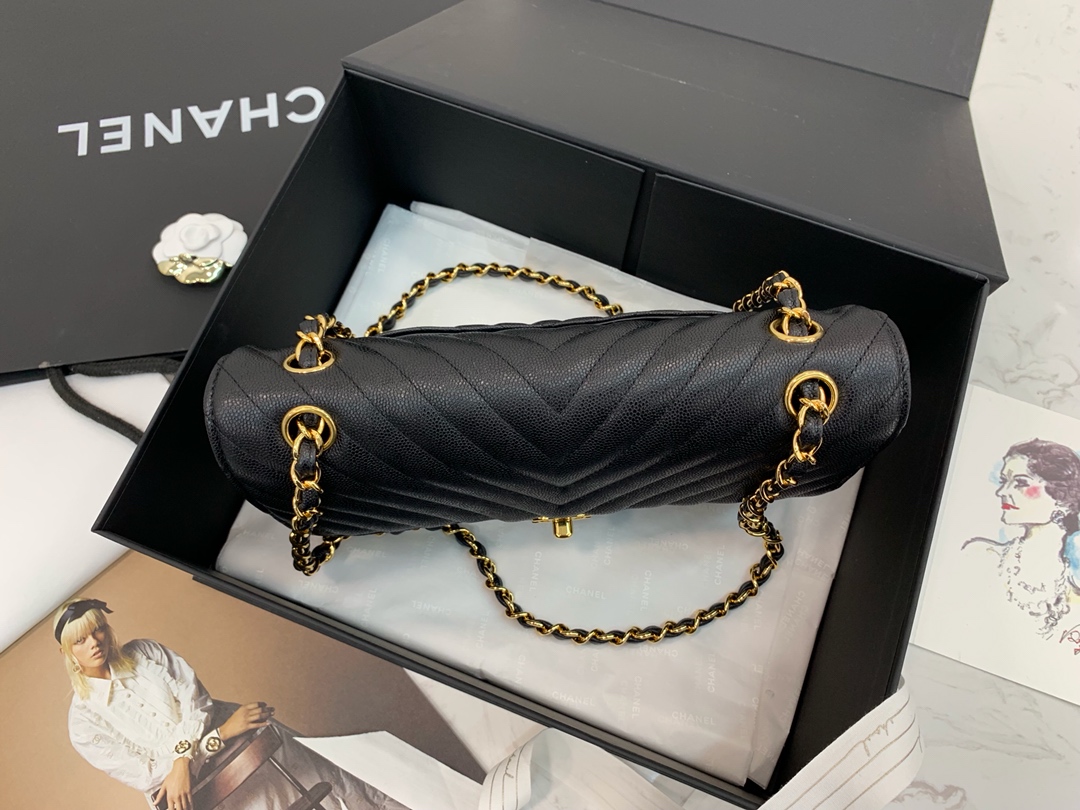 Ch@nel Flap Bag-25CM