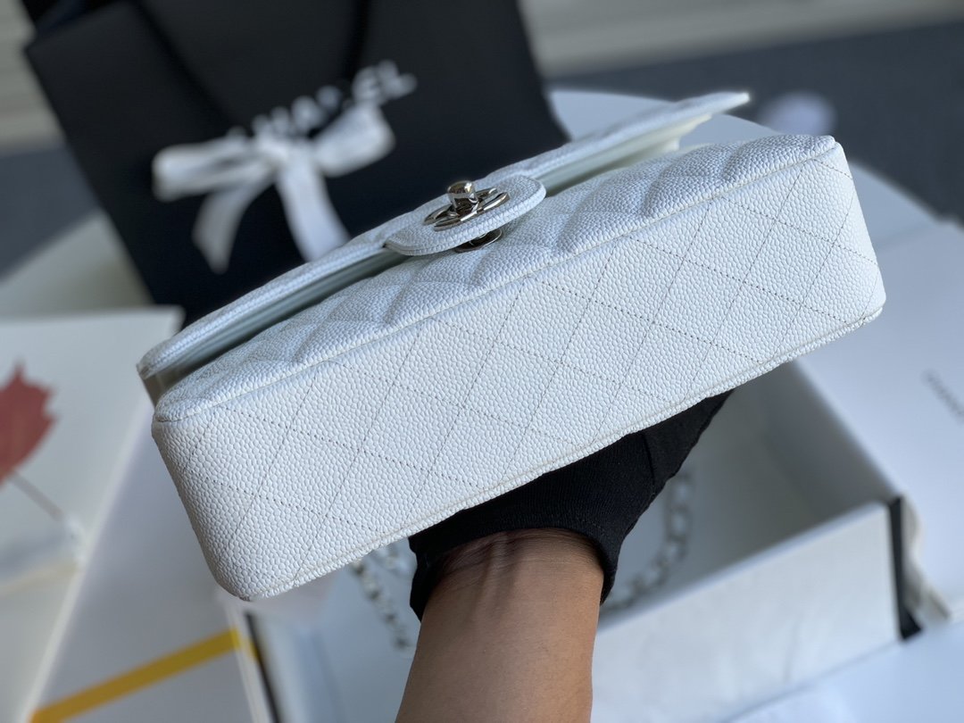 Ch@nel Flap Bag-Caviar Leather-25CM