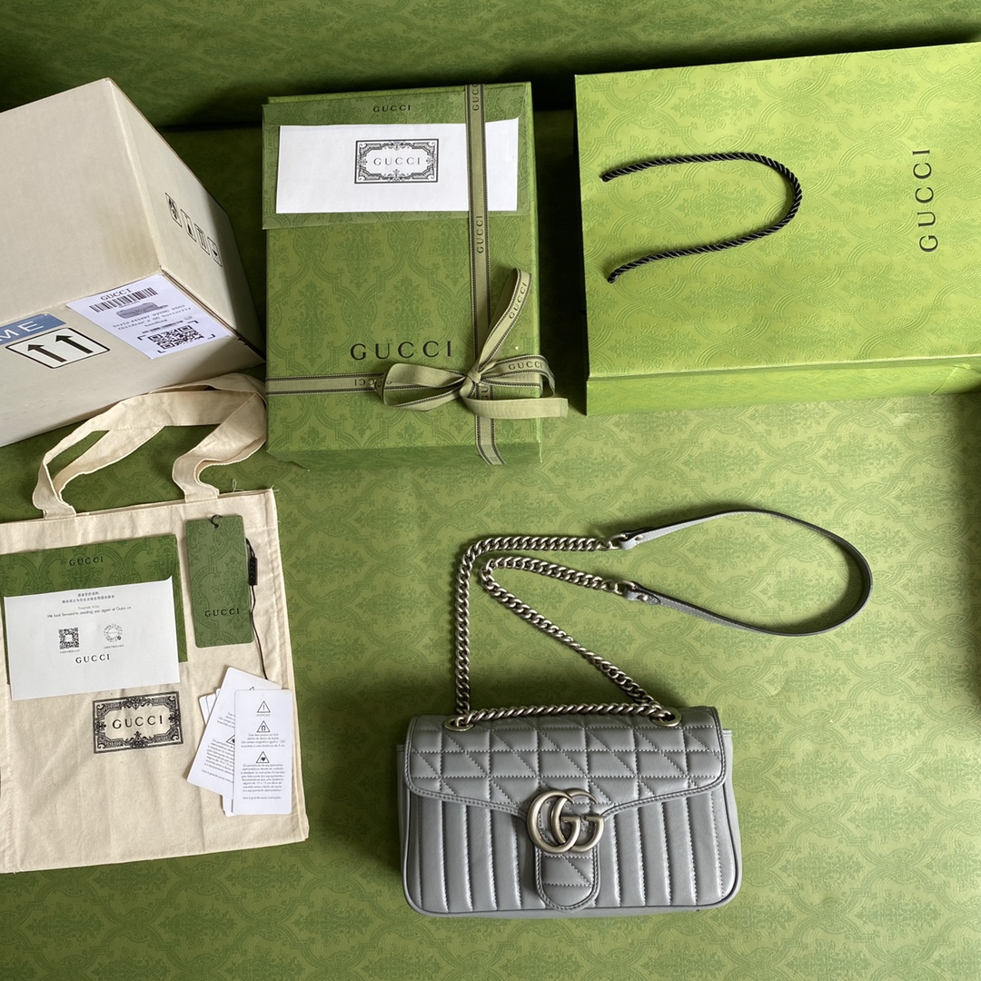 G*u*i marmont bag-26*15*7cm