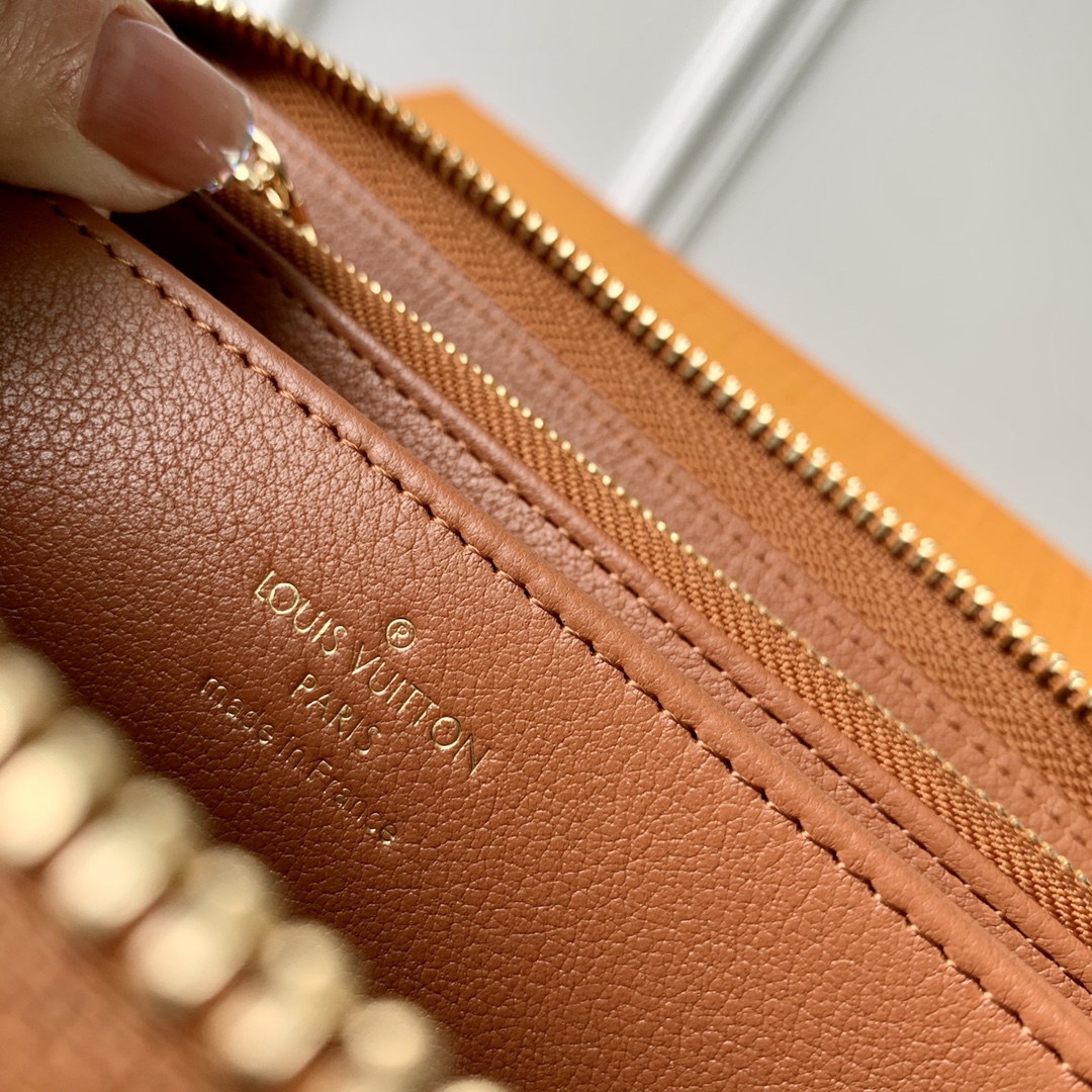 l**is V*t*n monogram vernis zippy wallet m81141-19.5x10.5x2.5cm