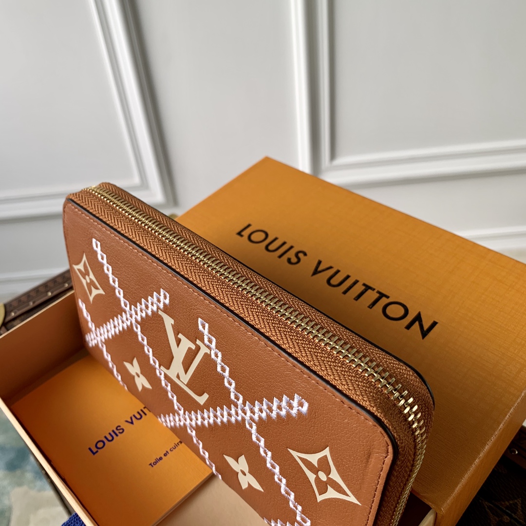 l**is V*t*n monogram vernis zippy wallet m81141-19.5x10.5x2.5cm