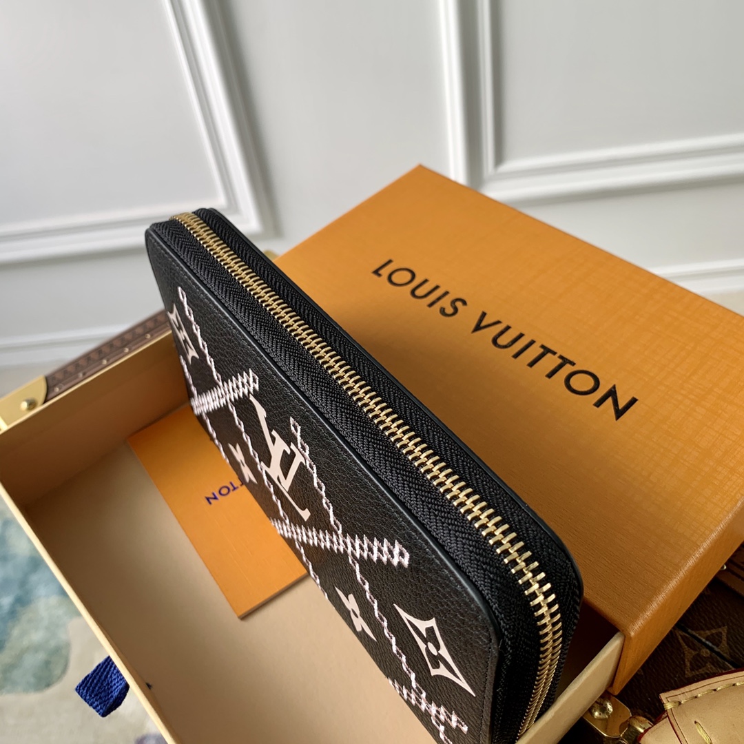 l**is V*t*n monogram vernis zippy wallet m81141-19.5x10.5x2.5cm