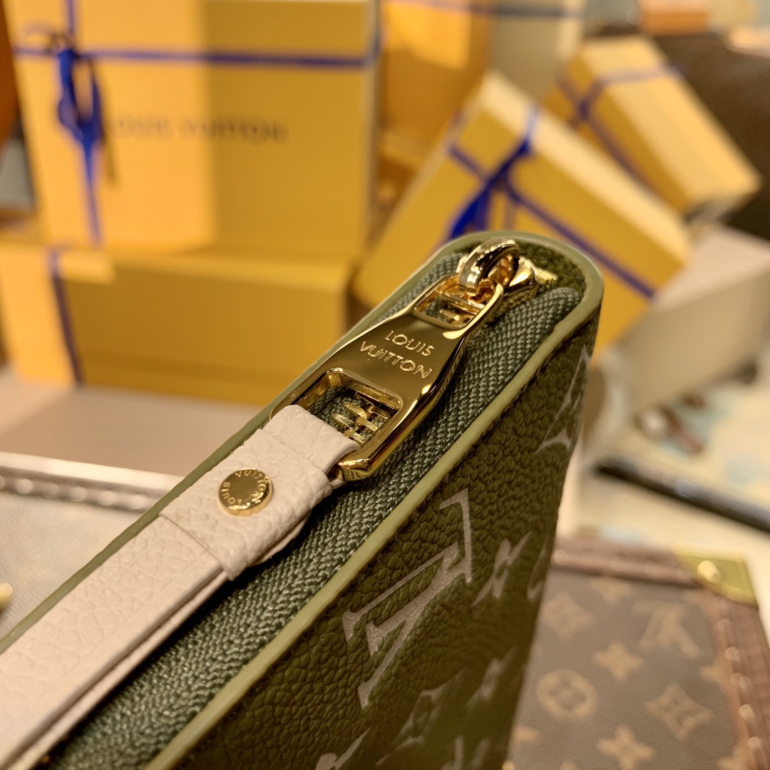 l**is V*t*n spring in the city zippy wallet m81280-19.5x10.5x2.5cm