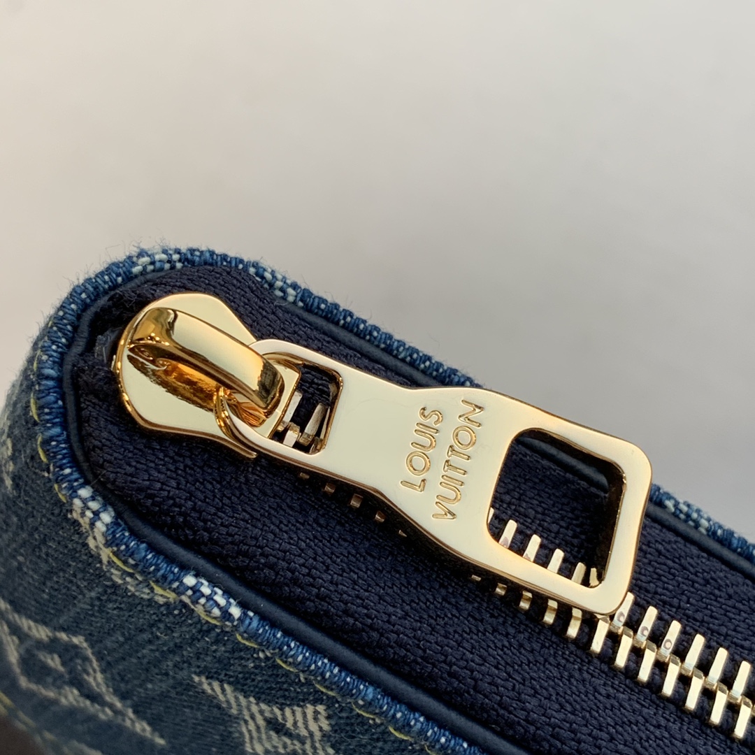 l**is V*t*n zippy vertical wallet m63095-20*10cm