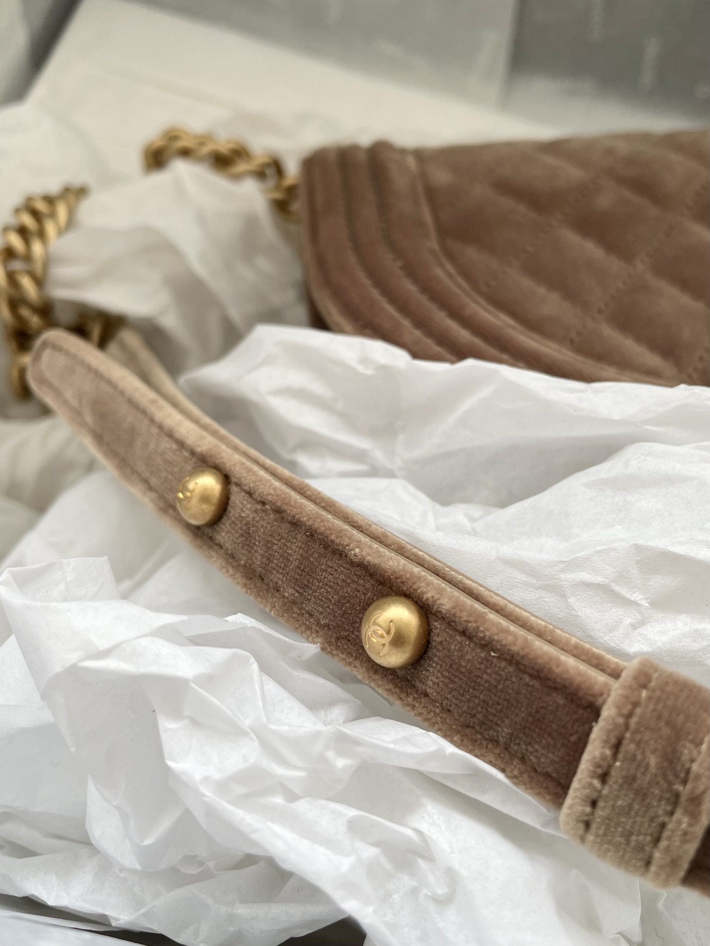 Ch@nel Boy Bag-18*12.5*6CM