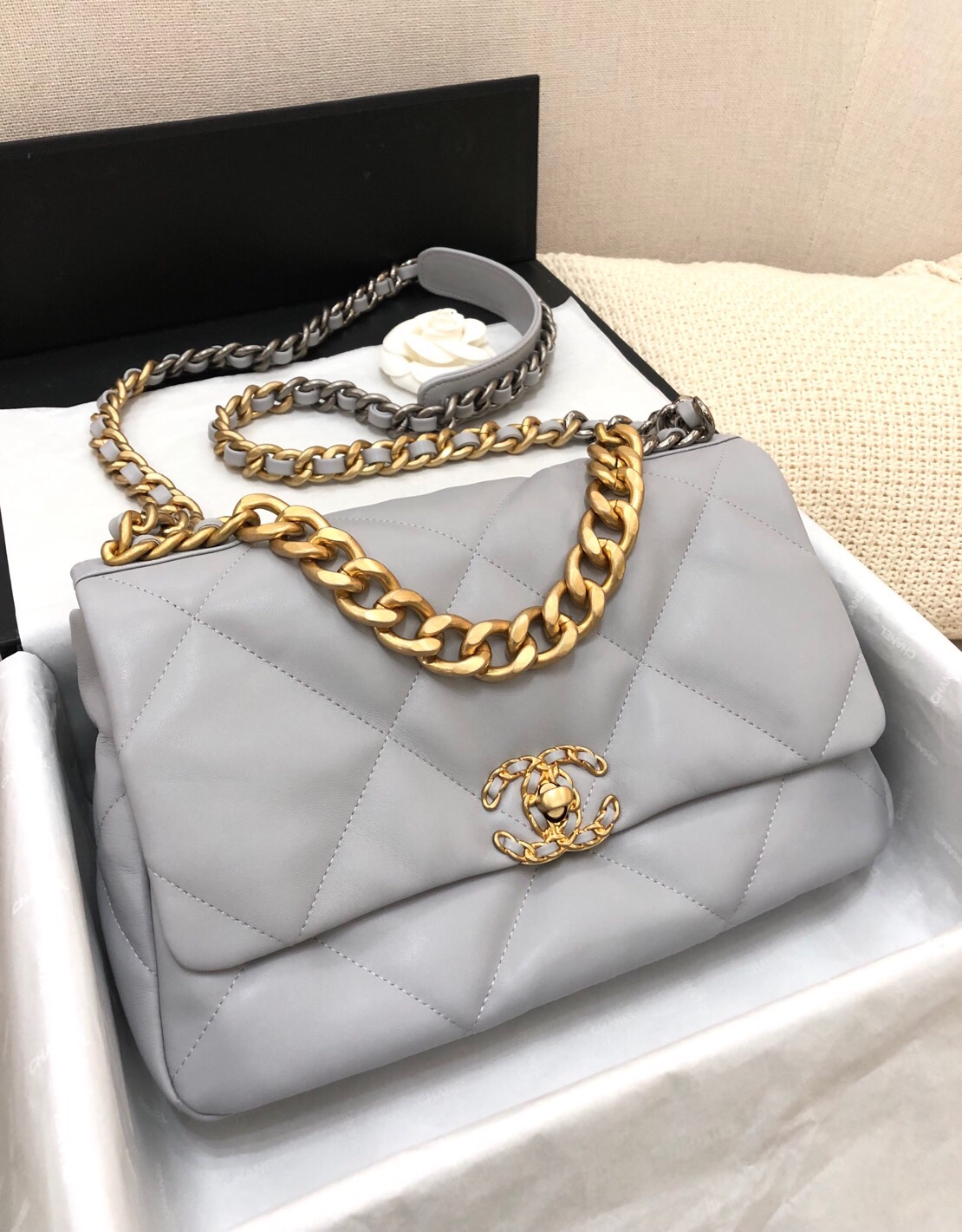 Ch@nel 19 Flap Bag-26&30CM