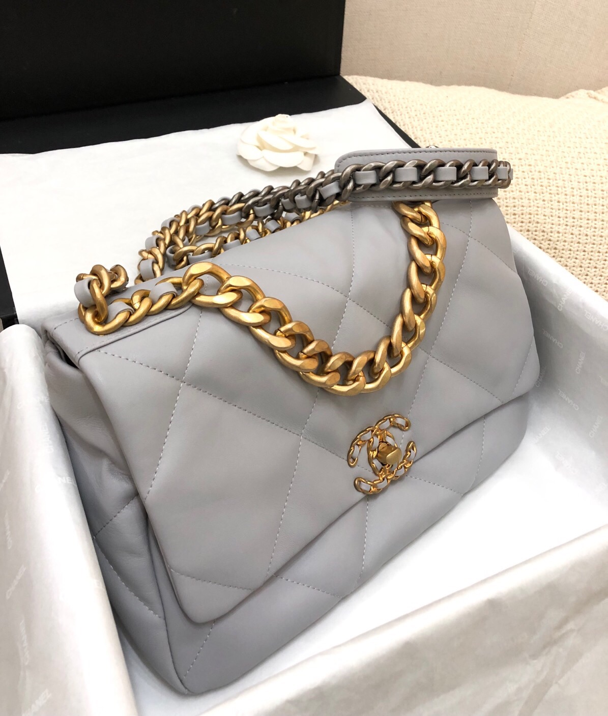 Ch@nel 19 Flap Bag-26&30CM