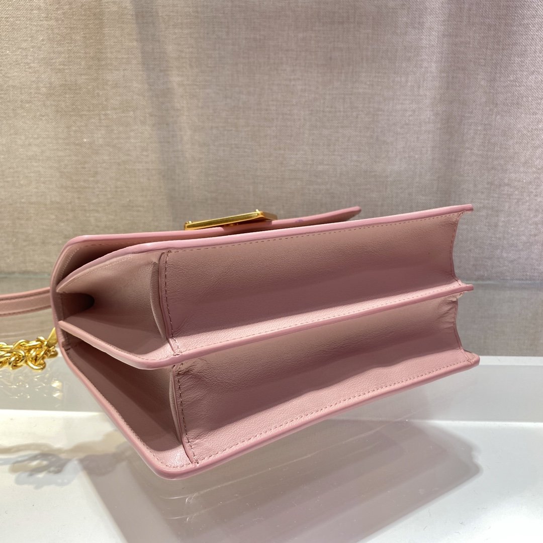 Pra*a 1bd021 chain bag-20*17*8.5cm