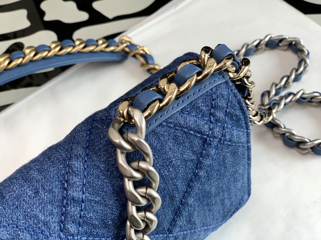 Ch@nel 19 Flap Bag-20*18*9CM