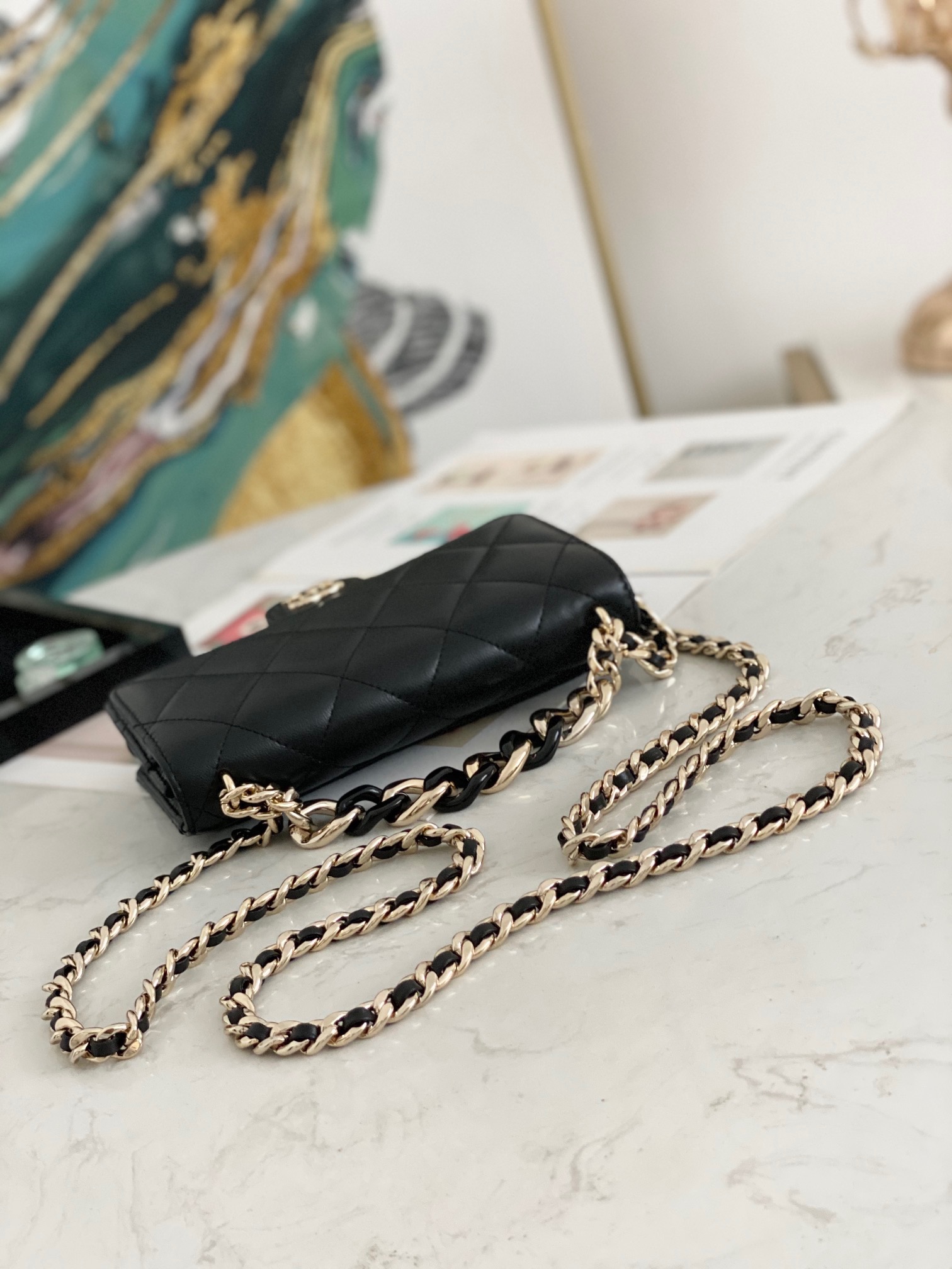 Ch@nel Wallet On Chain-19*12*3.5CM