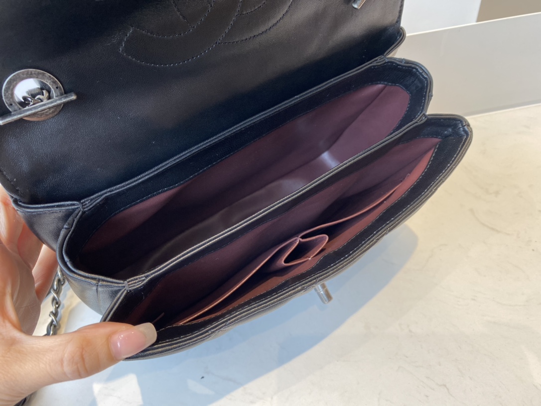 Ch@nel Trendy CC-Ancient Silver-25*17*12CM