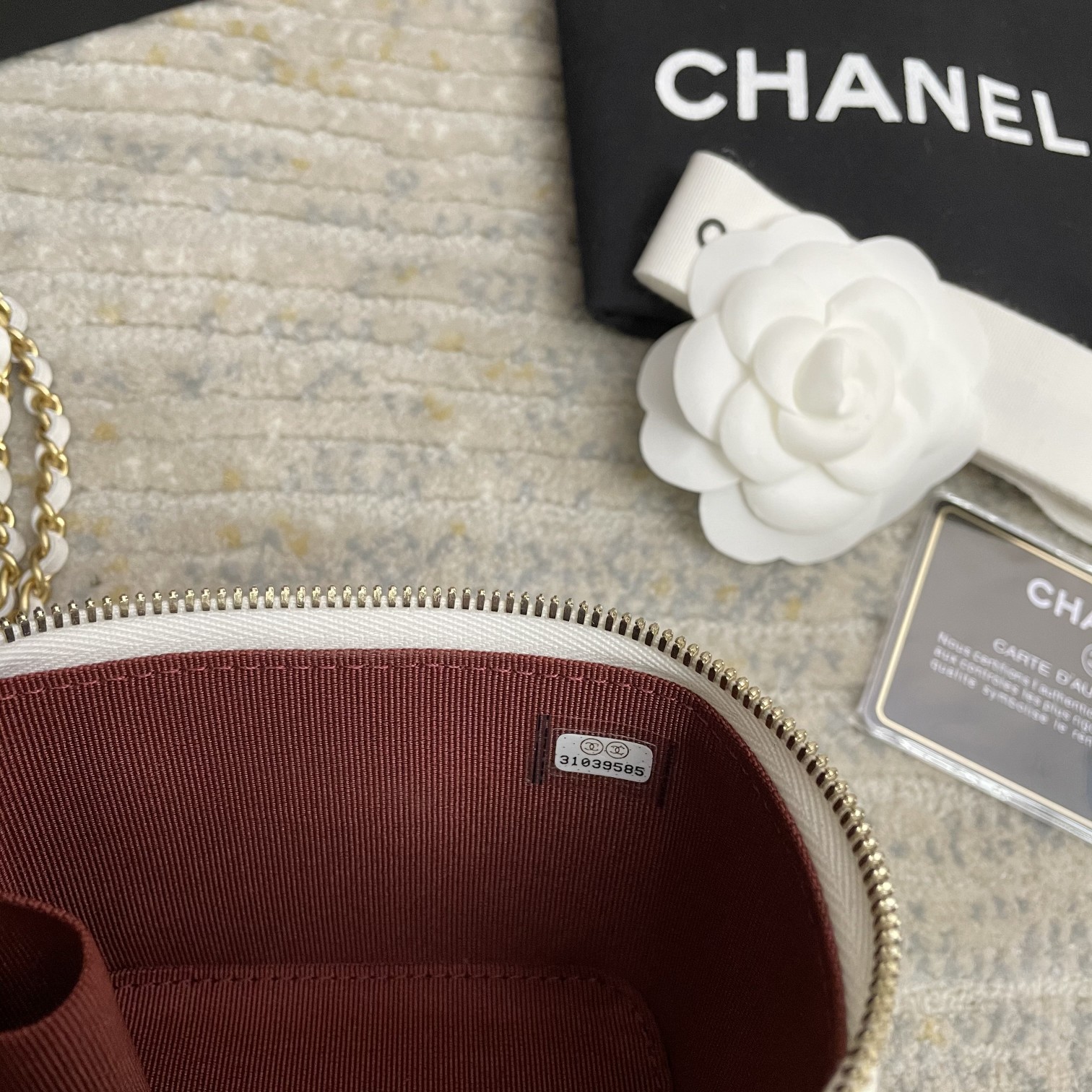 CHANLE Cosmetic Bag-11*8.5*7CM