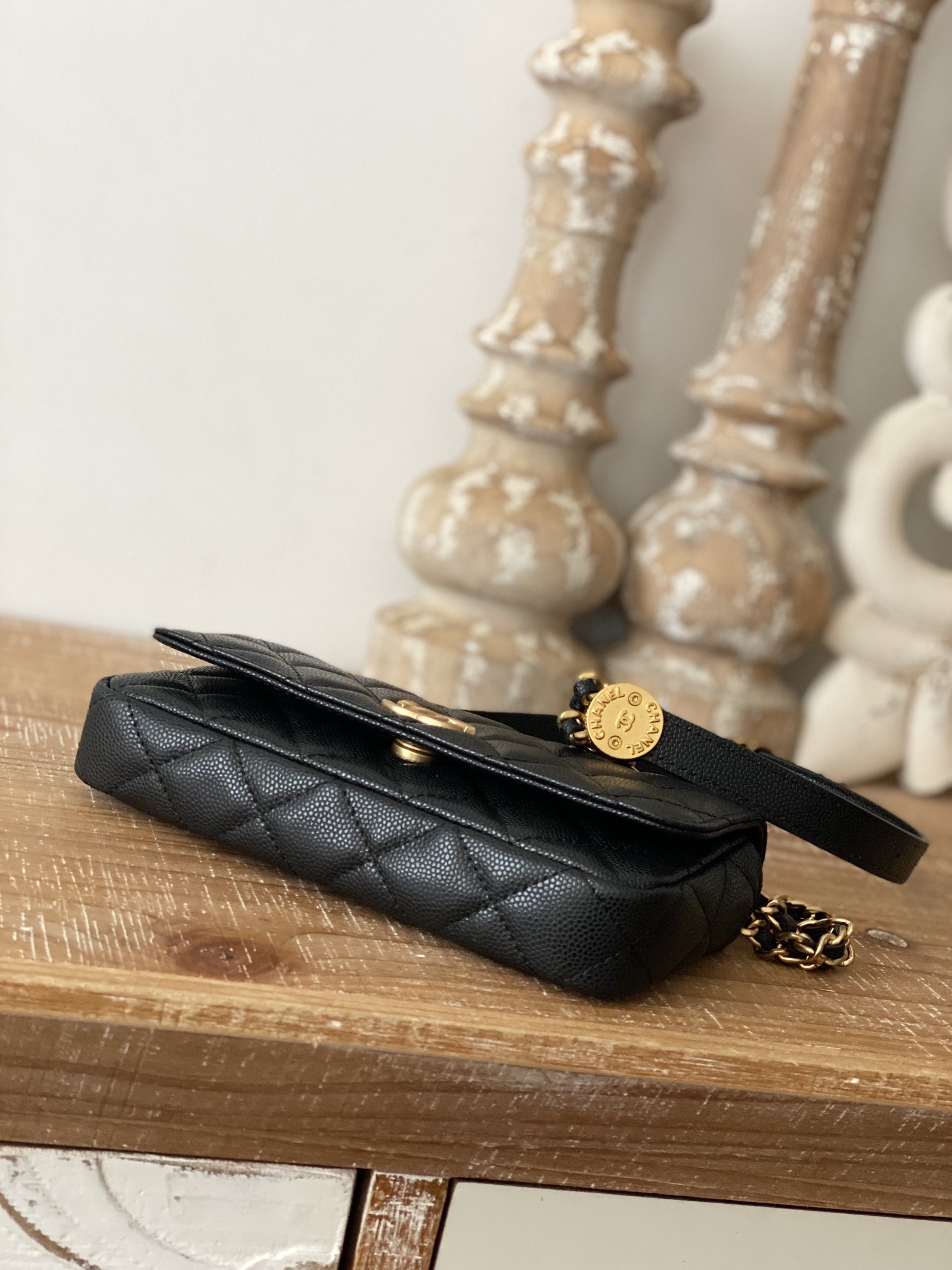 Ch@nel Waist Bag-9.5*17.2*5.4CM