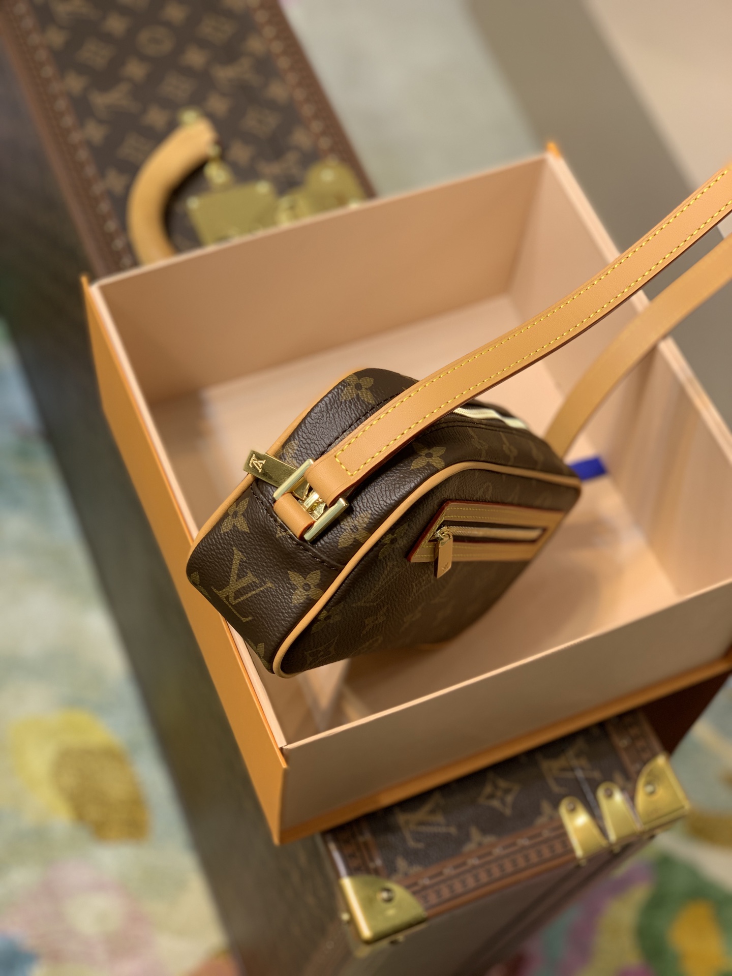 l**is V*t*n vintage handbags -21.5x12.5x6.5cm