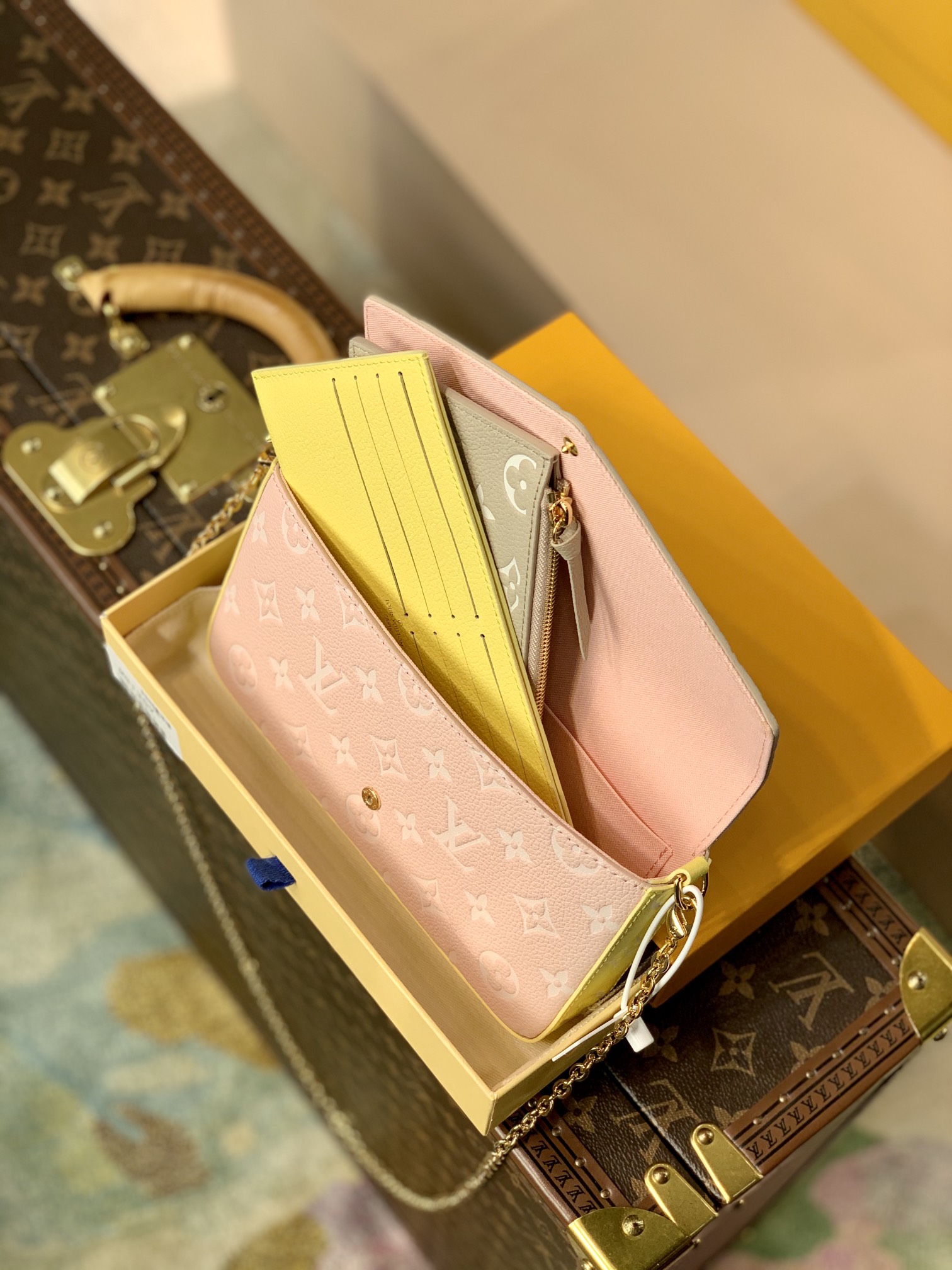 l**is V*t*n spring in the city pochette félicie wallet -21*12*3cm