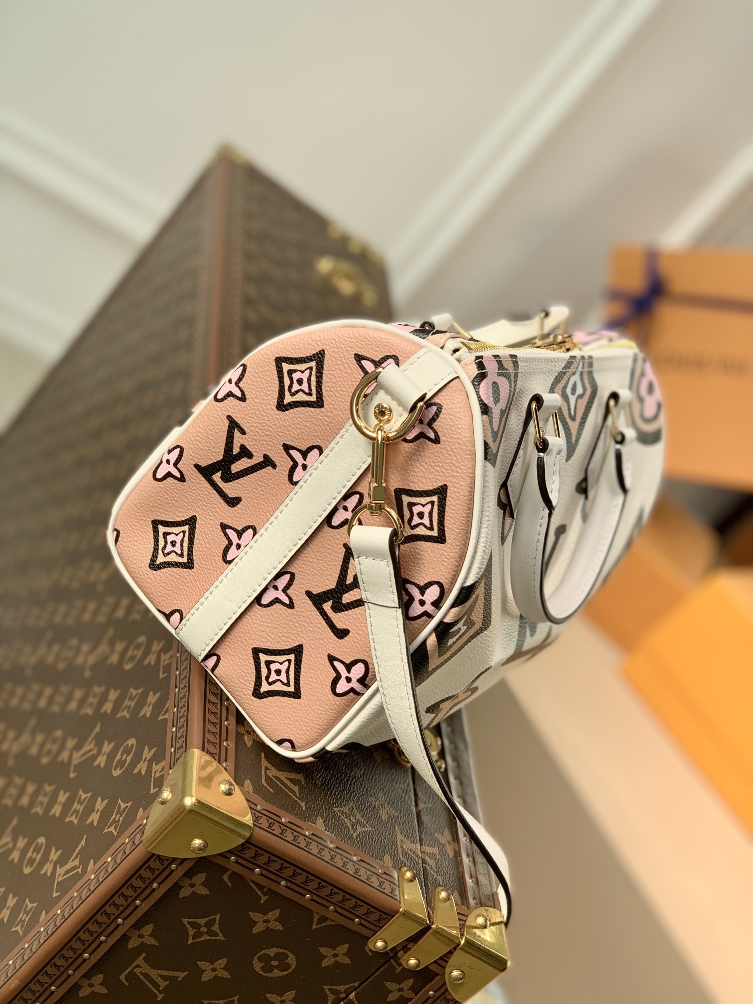 l**is V*t*n wild at heart speedy bandoulière 25-25*19*15cm