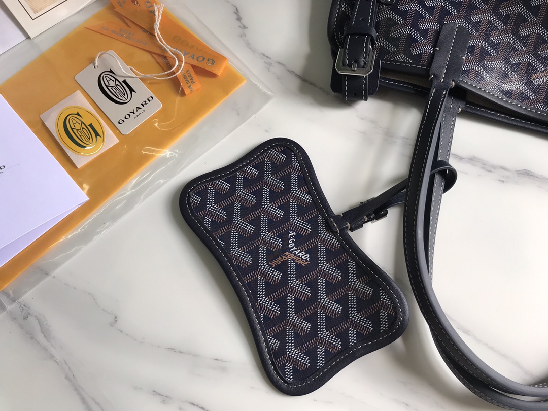 Go*ard chien gris & pocket-27*15*33.5cm