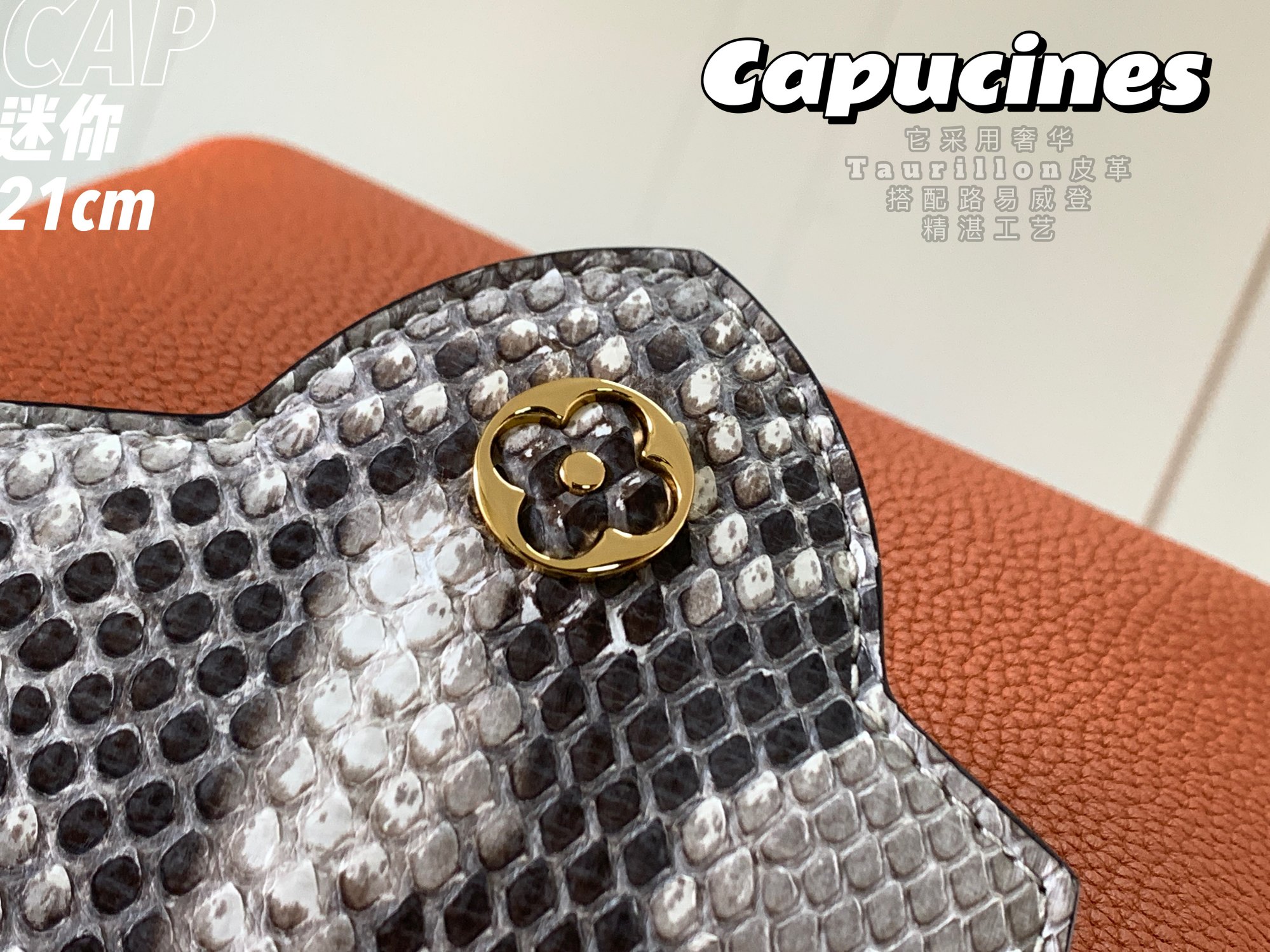 l**is V*t*n mini capucines handlebag-21*14*8cm