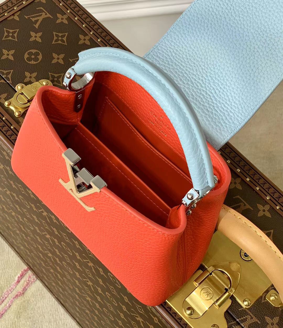 l**is V*t*n mini capucines handlebag-21*14*8cm