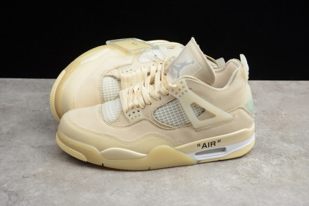 OFF-WHITE X WMNS AIR JORDAN 4 SP CV9388-100
