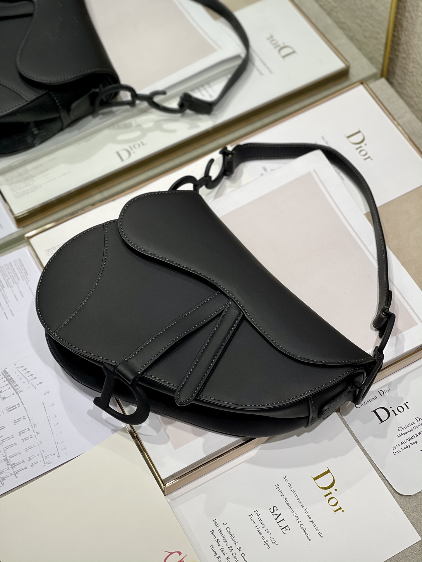 D*or saddle bag-25.5 x 20 x 6.5cm