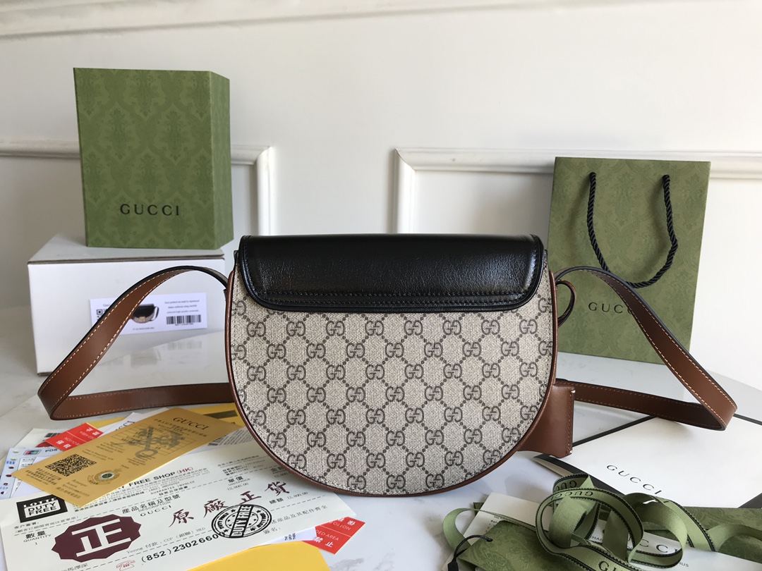 G*u*i padlock bag-22*19.5*6.5cm