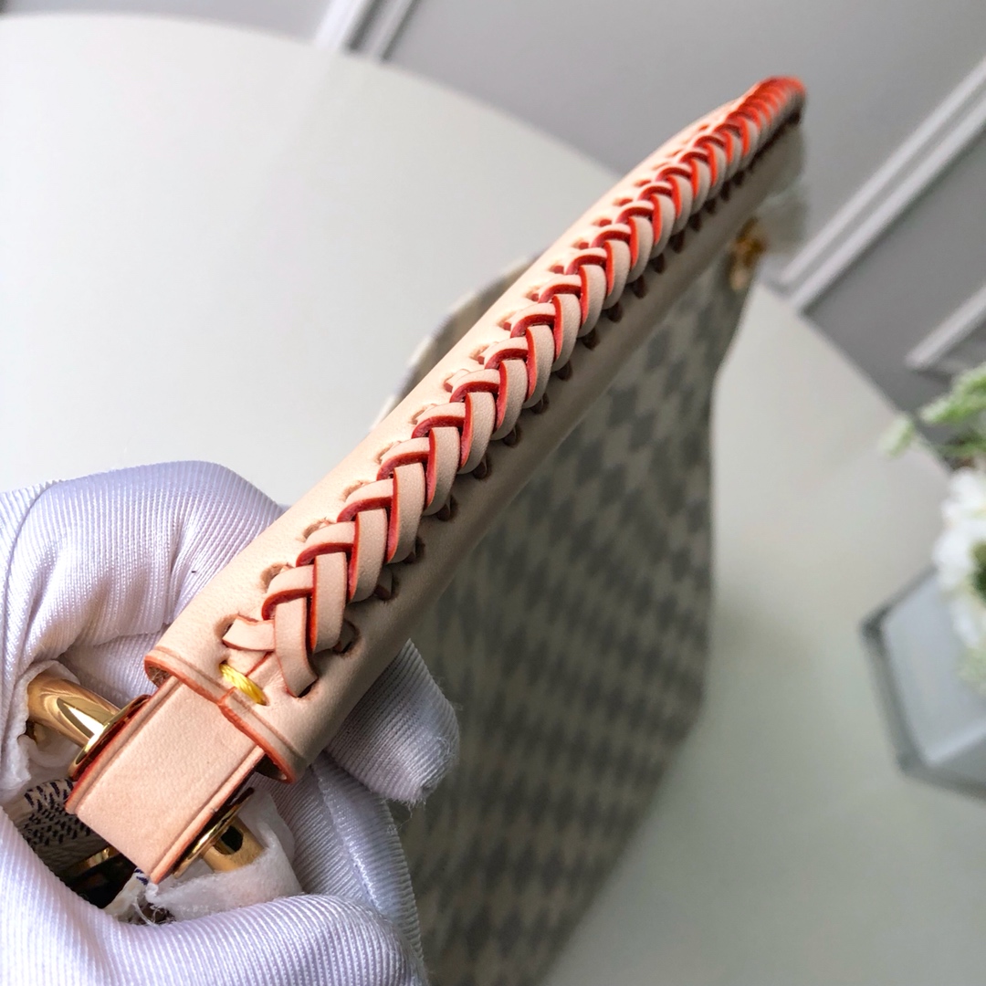 l**is V*t*n artsy damier azur bag-46*32*24cm