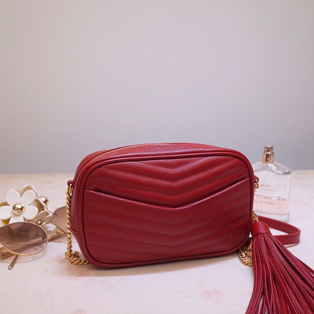 YSL Mini Lou Camera Bag-‎19*11*5CM