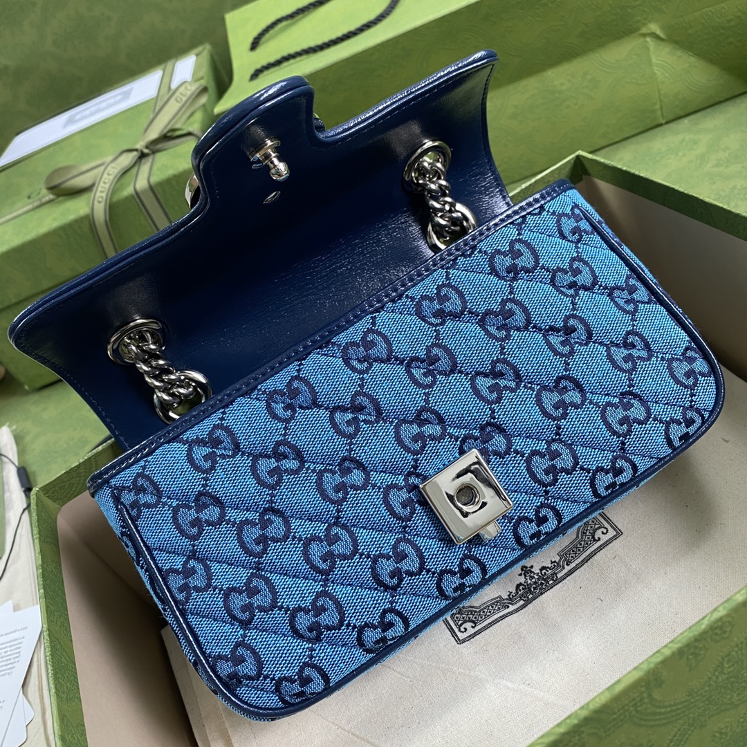 G*u*i marmont bag-14*23*6cm