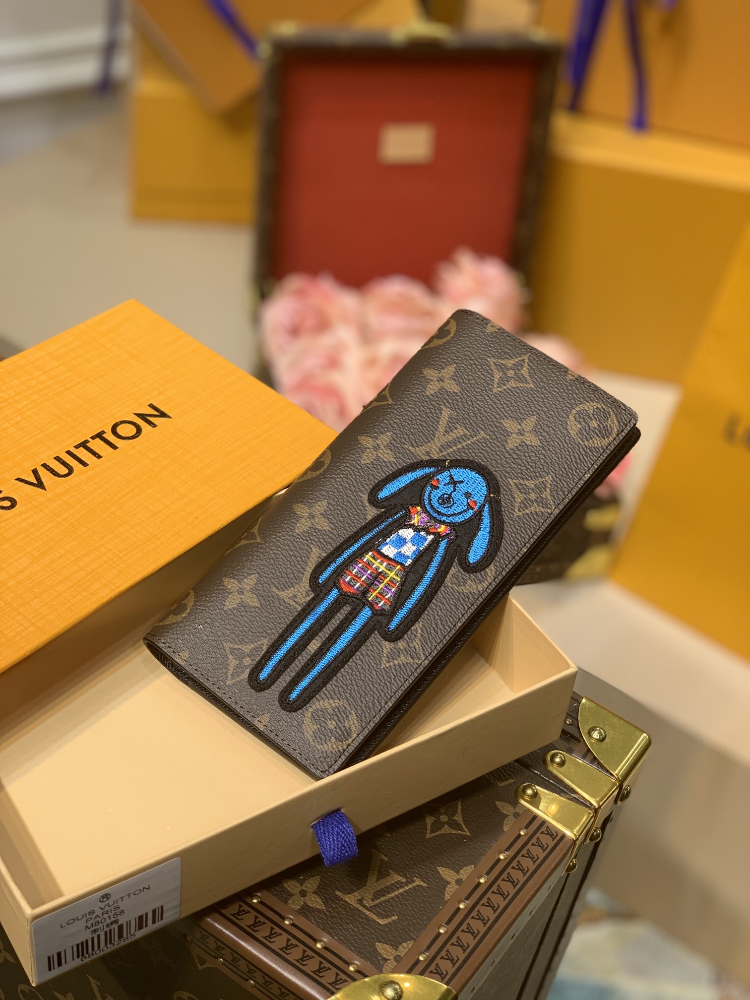 l**is V*t*n brazza wallet-10*19*2cm