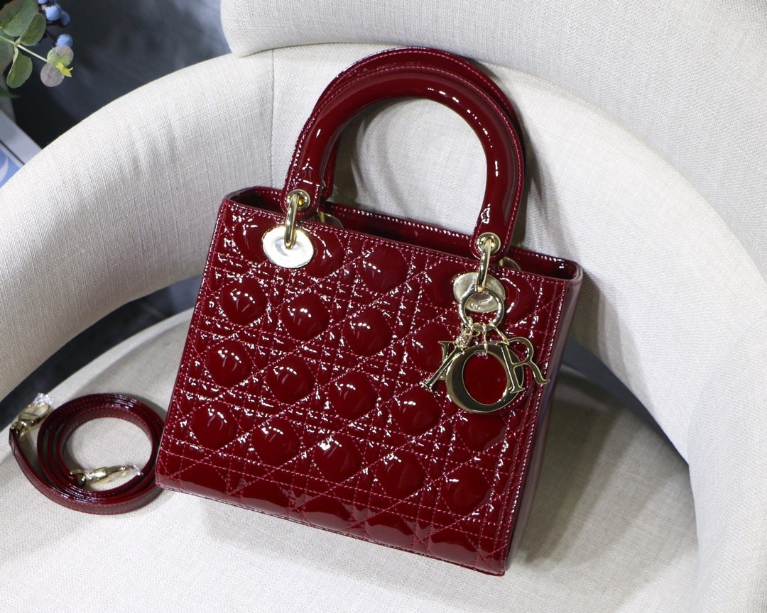 lady D*or handle bag-24cm