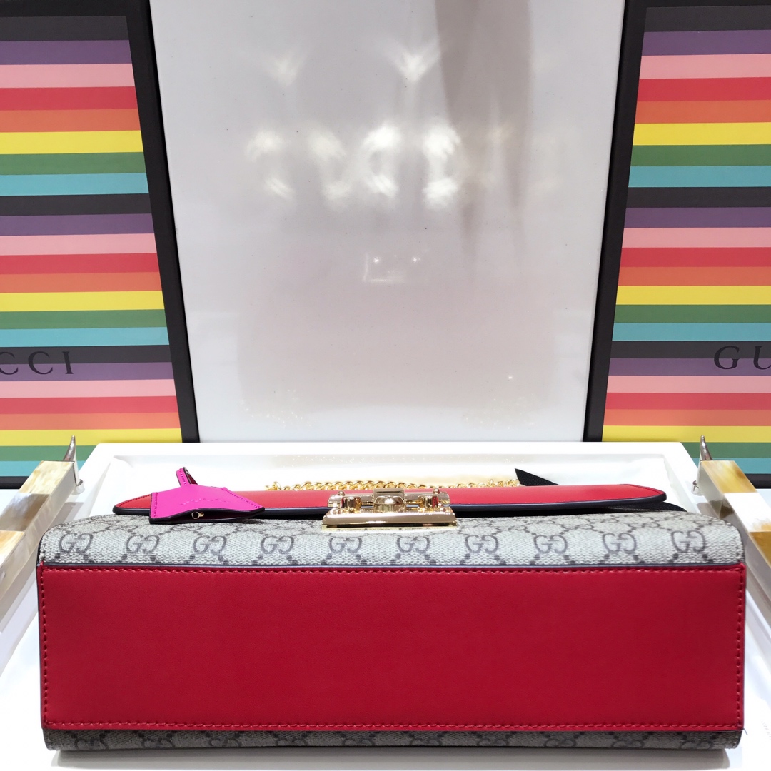 G*u*i padlock bag-30*19*10cm