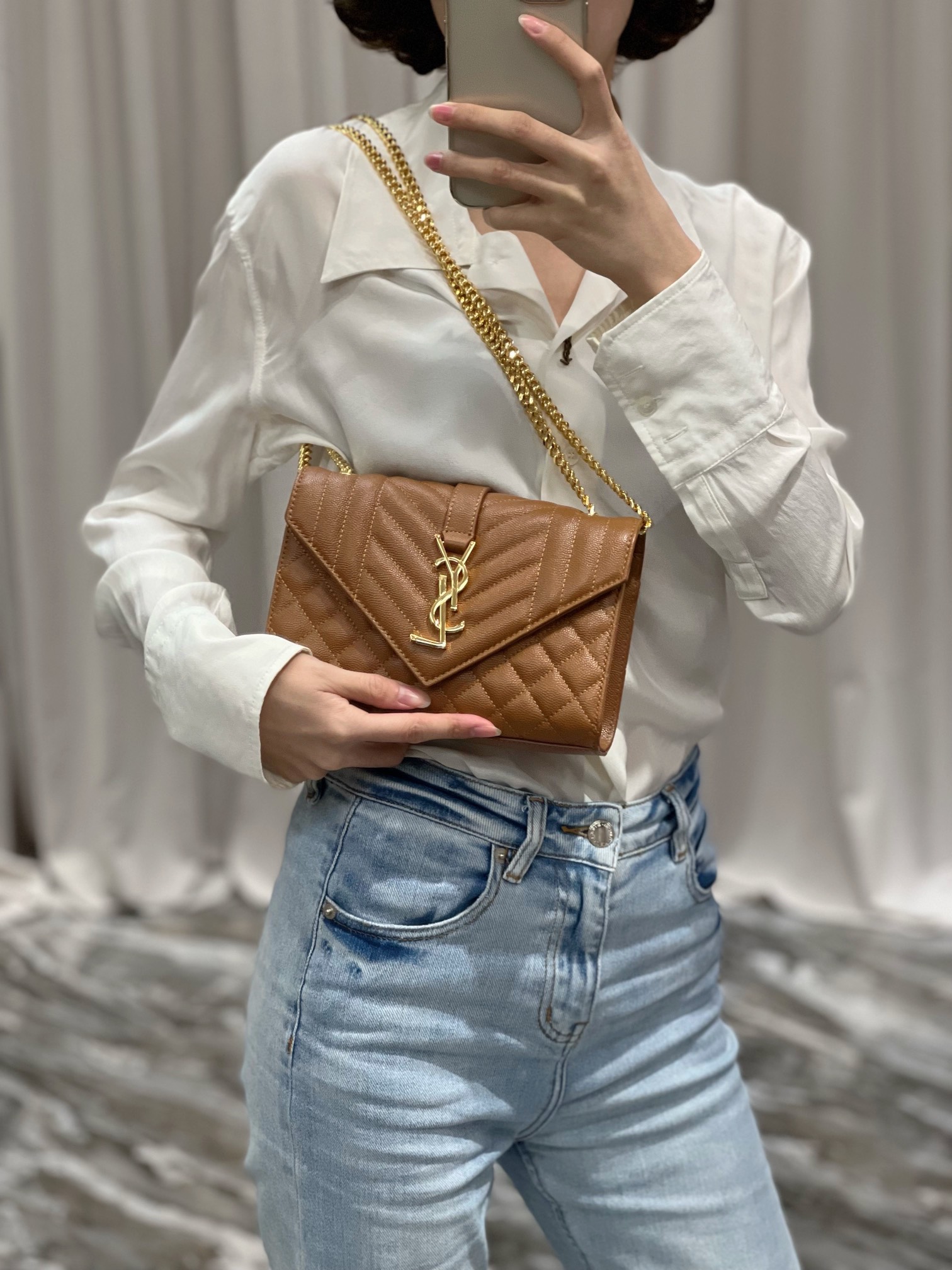 YSL Envelope Bag