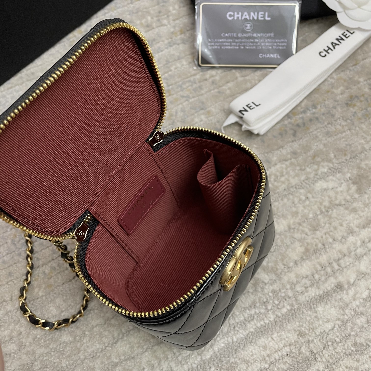 CHANLE Cosmetic Bag-11*8.5*7CM