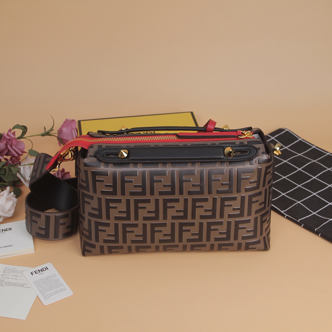 F**di by the way handbag-28*12*15cm