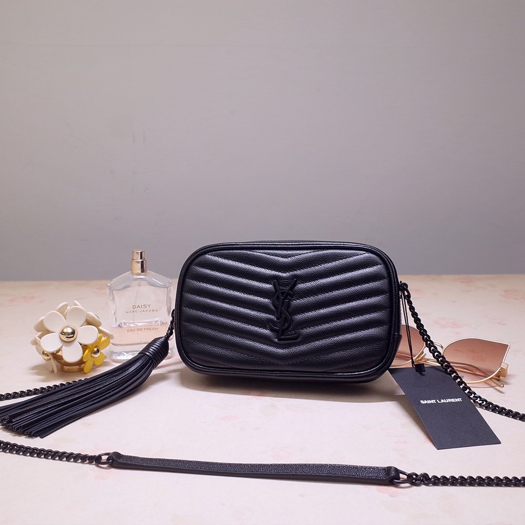 YSL Mini Lou Camera Bag-‎19*11*5CM