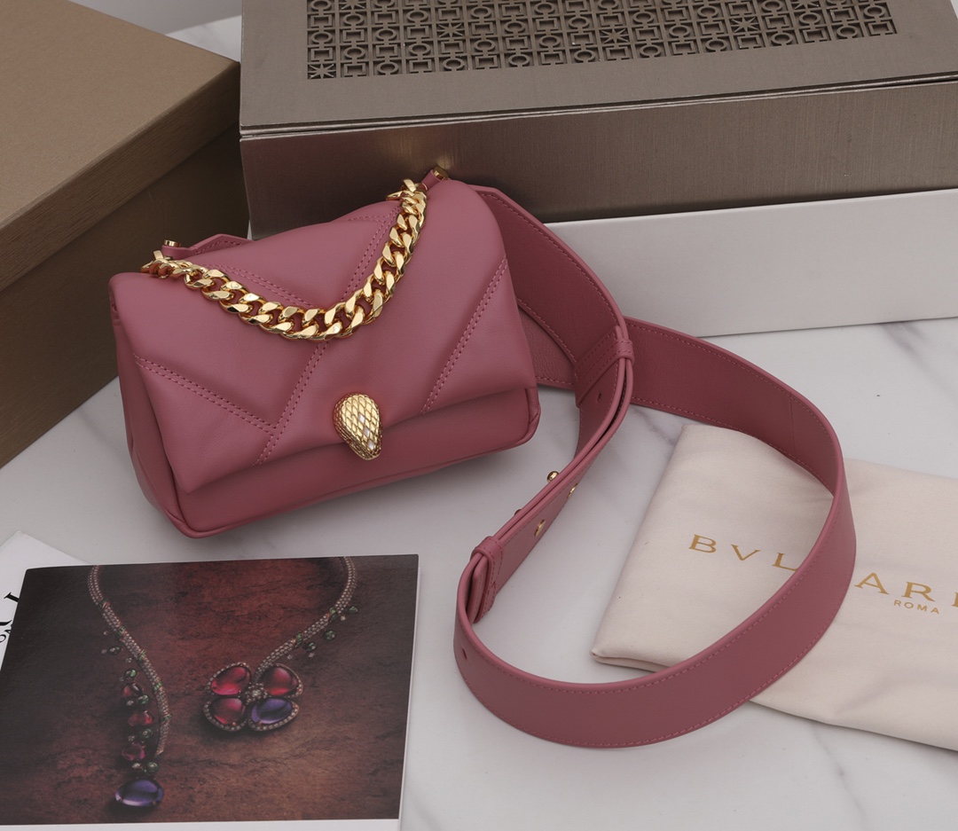 B*l*ai serpenti cabochon bag-18*12*8cm